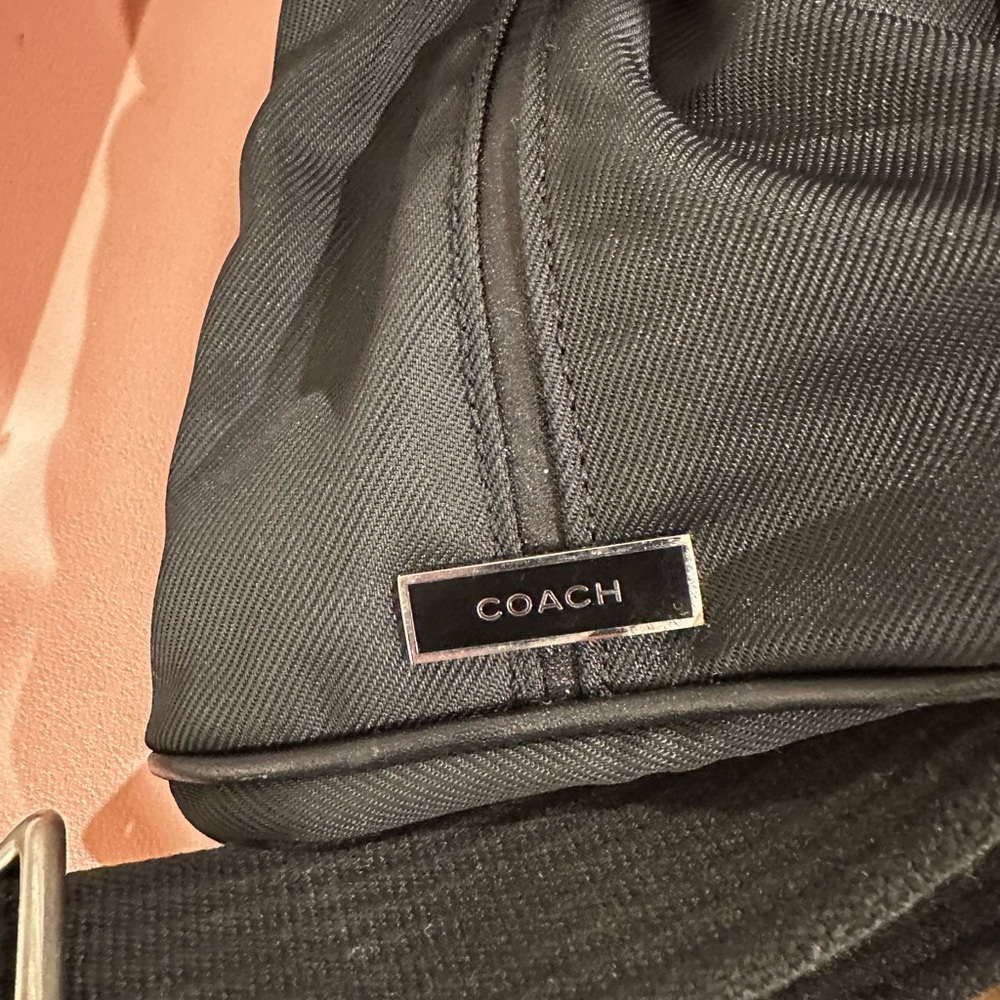 Coach Black Backpack - Picture 5 of 10